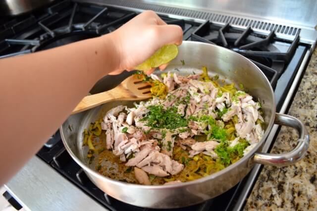 curry chicken phyllo