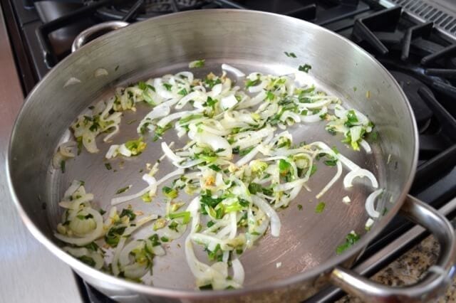 onions scallion garlic
