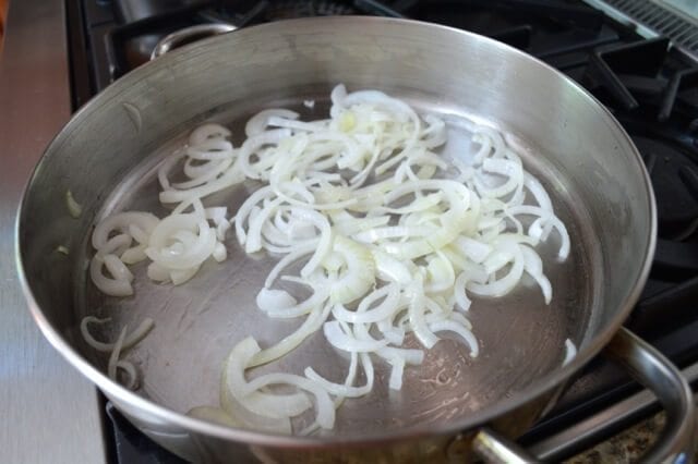 sautee onions