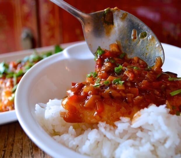 Steamed Fish w/ Spicy Bean Sauce (Douban Yu) by bmeteor.aiodimecu.cf