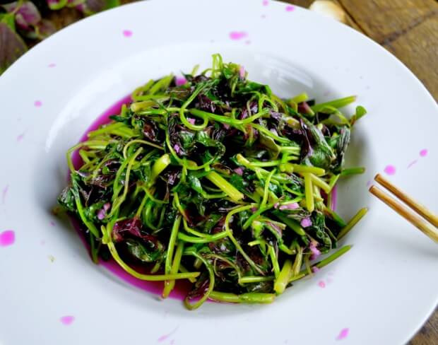Stir-fried Pink Amaranth Greens by bmeteor.aiodimecu.cf