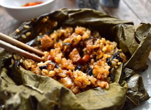 Dim Sum Sticky Rice Lotus Leaf Wraps (Lo Mai Gai), by bmeteor.aiodimecu.cf