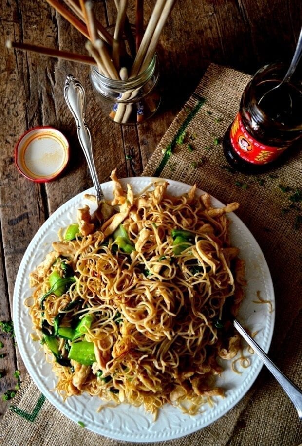 Chicken Pan-Fried Noodles (Gai See Chow Mein) by bmeteor.aiodimecu.cf