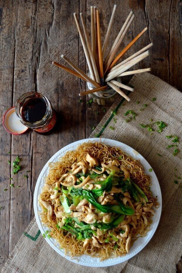 Chicken Pan-Fried Noodles (Gai See Chow Mein) by bmeteor.aiodimecu.cf