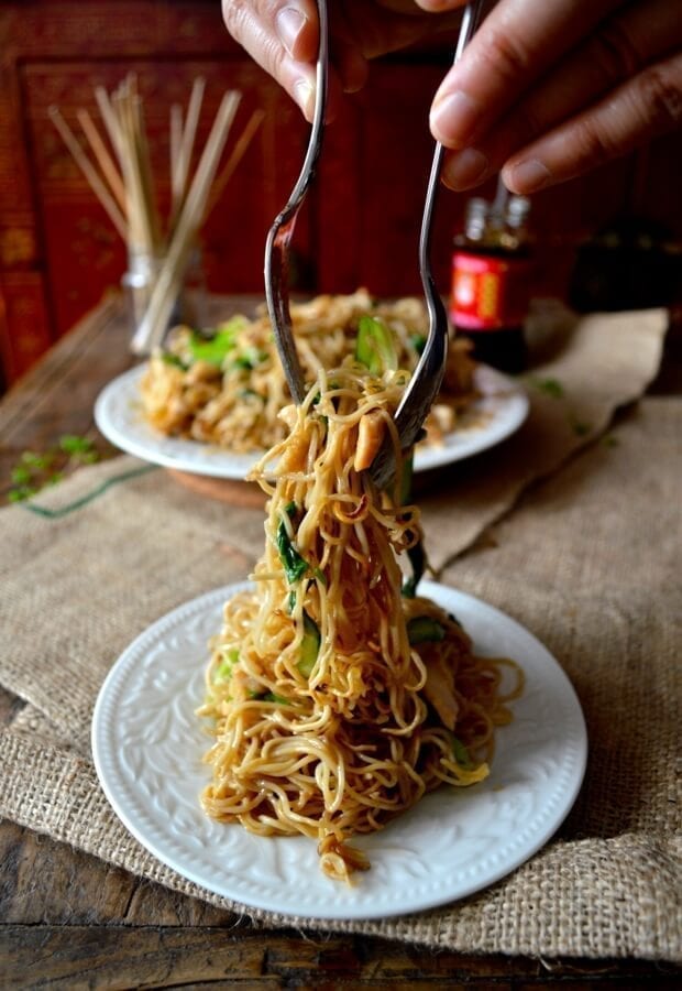 Chicken Pan-Fried Noodles (Gai See Chow Mein) by bmeteor.aiodimecu.cf
