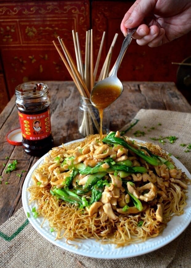 Chicken Pan-Fried Noodles (Gai See Chow Mein) by bmeteor.aiodimecu.cf