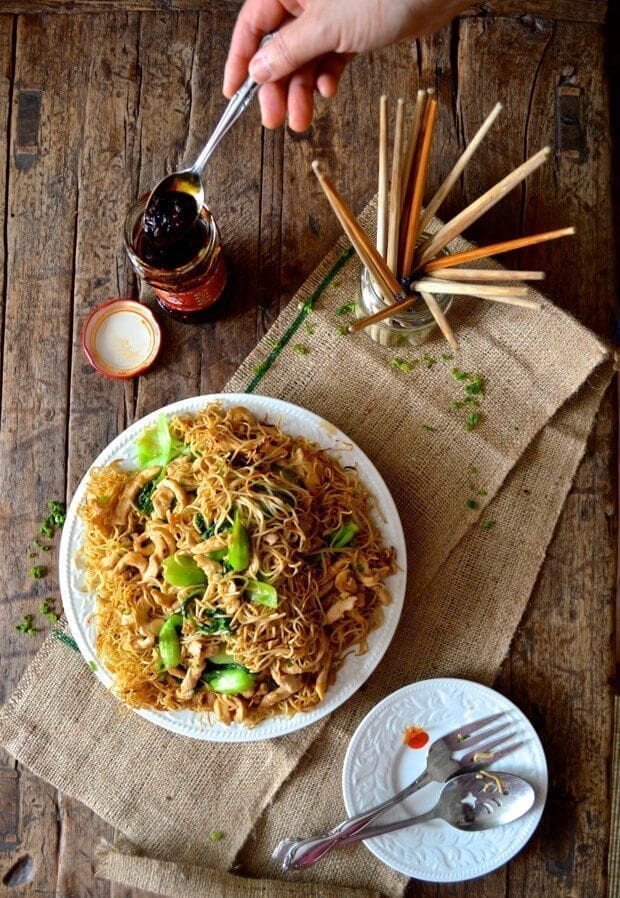 Chicken Pan-Fried Noodles (Gai See Chow Mein) by bmeteor.aiodimecu.cf