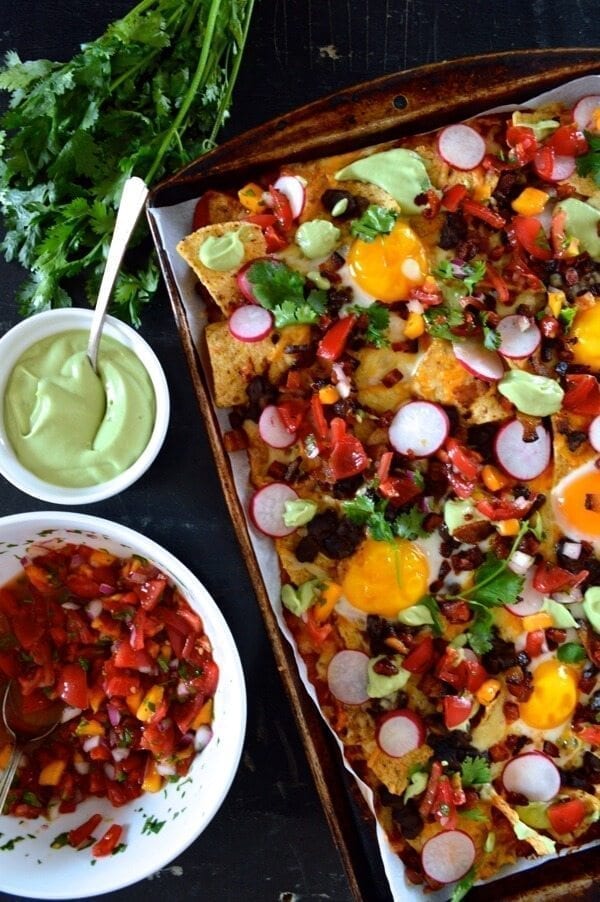 Huevos Rancheros Nachos w/ Avocado Crema, by bmeteor.aiodimecu.cf