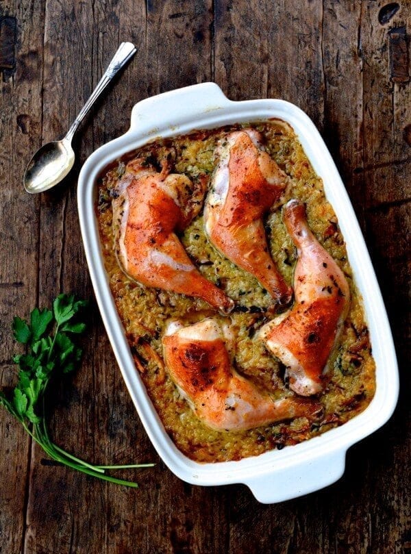 Roast Chicken on Wild Mushroom Sticky Rice "Risotto" by bmeteor.aiodimecu.cf