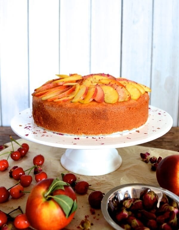 Stone Fruit Semolina Olive Oil Cake w/ Earl Grey Rose Syrup by bmeteor.aiodimecu.cf