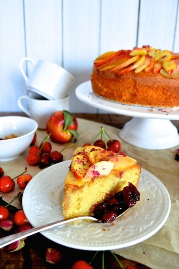 Stone Fruit Semolina Olive Oil Cake w/ Earl Grey Rose Syrup by bmeteor.aiodimecu.cf
