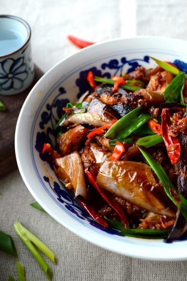 Eggplant with Garlic Sauce