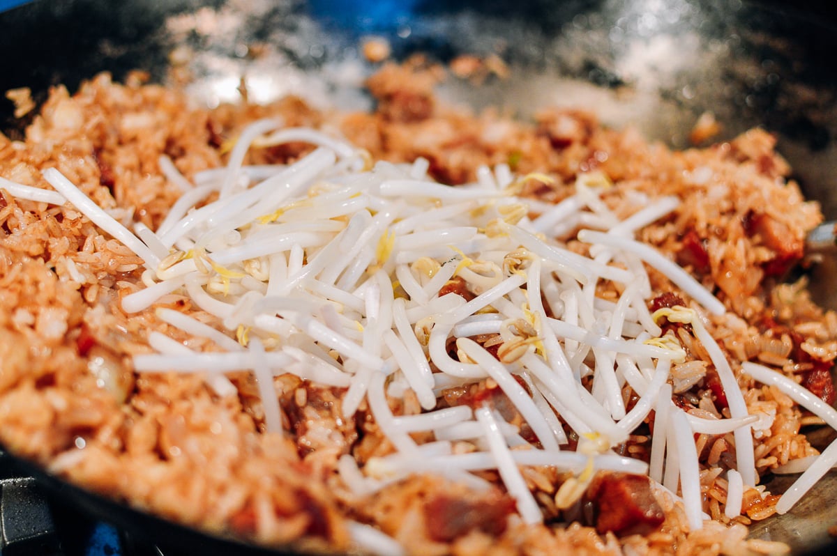 Adding mung bean sprouts to fried rice, by bmeteor.aiodimecu.cf