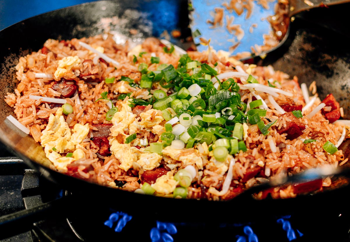 Adding scallions to fried rice, by bmeteor.aiodimecu.cf