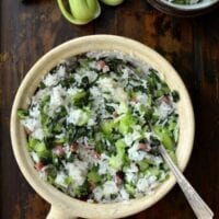 Shanghai Cai Fan (Rice with Salted Pork and Greens), by bmeteor.aiodimecu.cf and Greens), by bmeteor.aiodimecu.cf