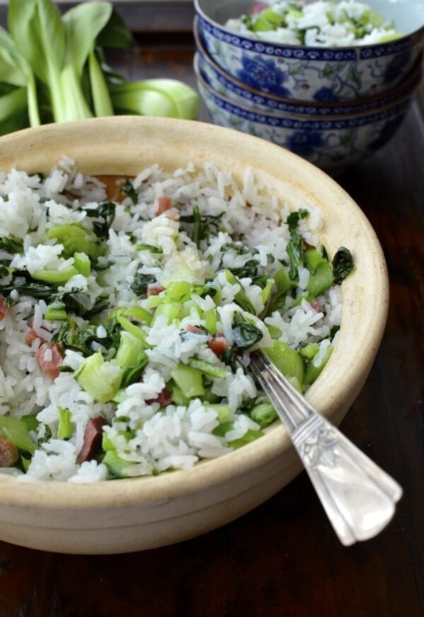 Shanghai Cai Fan (Rice with Salted Pork and Greens), by bmeteor.aiodimecu.cf