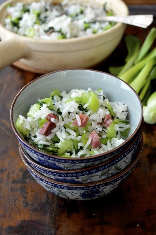 Shanghai Cai Fan (Rice with Salted Pork and Greens), by bmeteor.aiodimecu.cf
