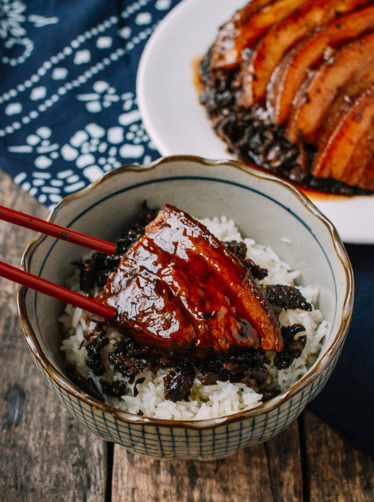 Moy Choy Kau Yuk Over Rice