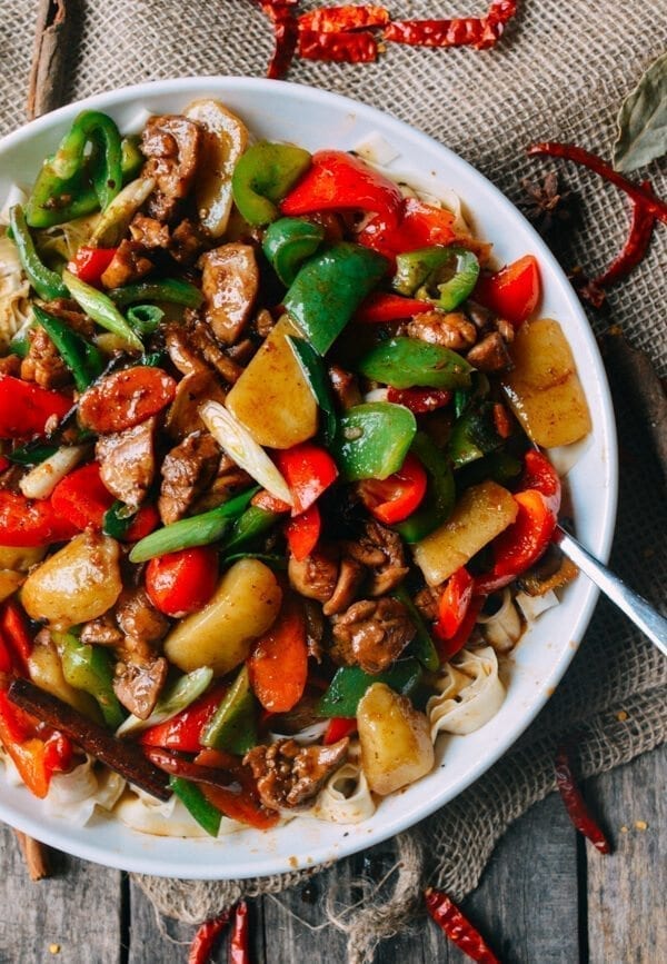 Big Plate Chicken (Chinese Da Pan Ji) with Noodles, by bmeteor.aiodimecu.cf
