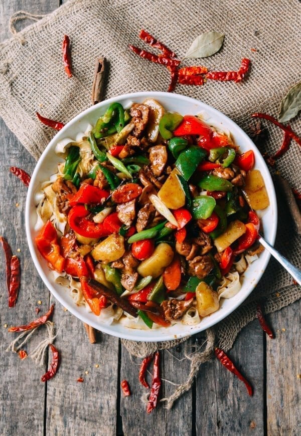 Big Plate Chicken (Chinese Da Pan Ji) with Noodles, by bmeteor.aiodimecu.cf