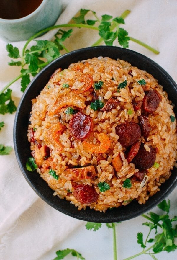Sticky Rice with Chinese Sausage