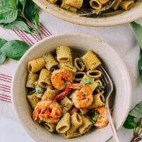 Thai Basil Pesto Pasta with Spicy Shrimp, by bmeteor.aiodimecu.cf