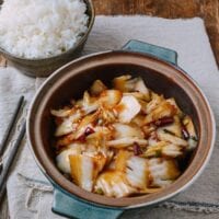 Napa cabbage stir-fry