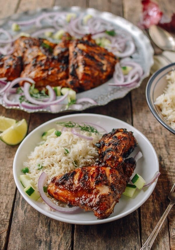 Grilled Tandoori Chicken with Indian-Style Rice, by bmeteor.aiodimecu.cf