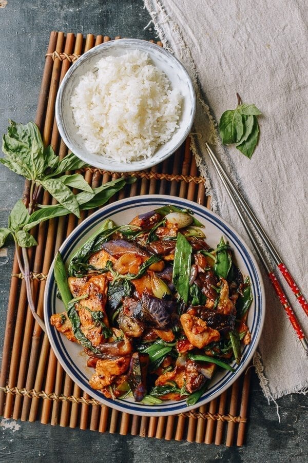 Thai Eggplant Stir-fry with Chicken & Basil, by bmeteor.aiodimecu.cf