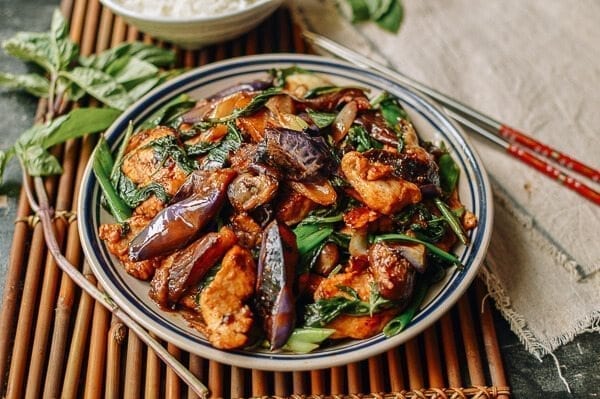 Thai Eggplant Stir-fry with Chicken & Basil, by bmeteor.aiodimecu.cf