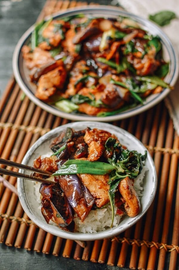 Thai Eggplant Stir-fry with Chicken & Basil, by bmeteor.aiodimecu.cf