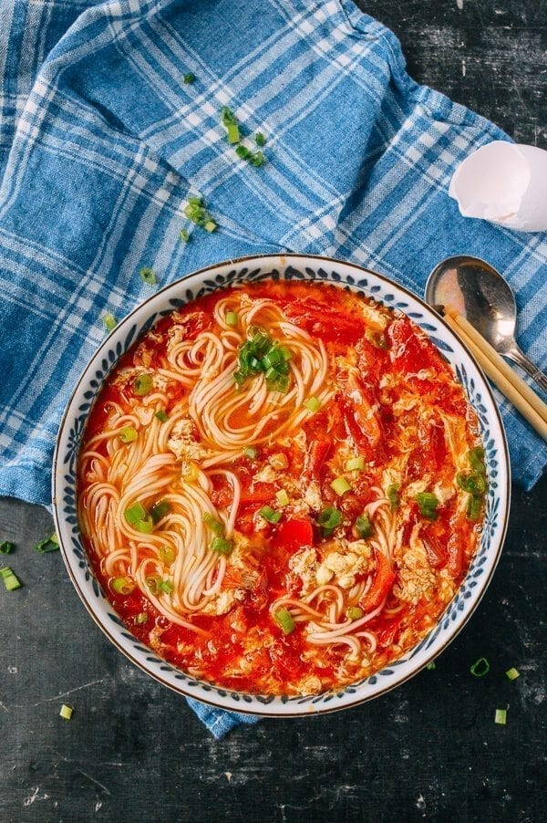 Chinese New Year Menu - the shortcut -10-Minute Tomato Egg Drop Noodle Soup, by bmeteor.aiodimecu.cf