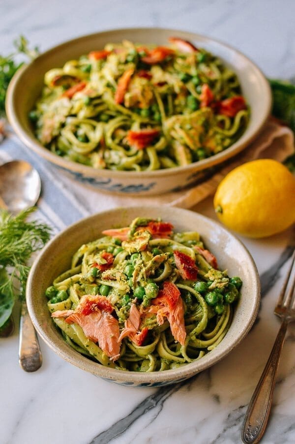 Salmon Pasta with Green Goddess Pesto, by bmeteor.aiodimecu.cf