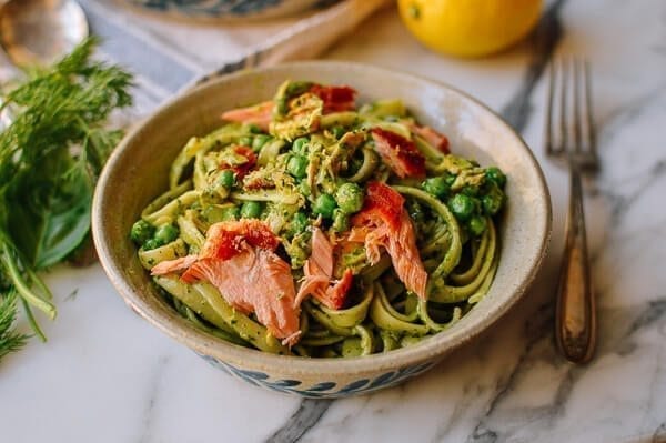 Salmon Pasta with Green Goddess Pesto, by bmeteor.aiodimecu.cf