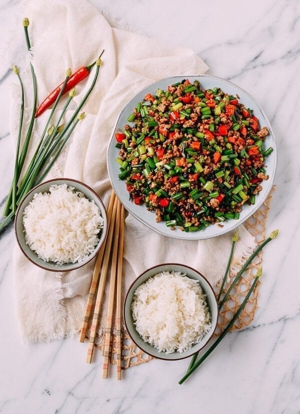 Garlic Chive stir fry with Pork, by bmeteor.aiodimecu.cf