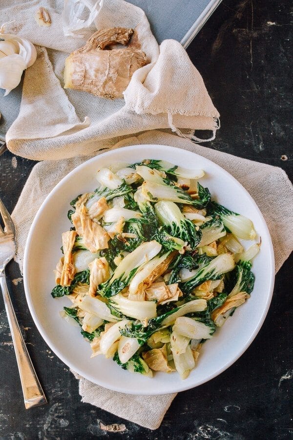 Stir Fried Bok Choy with Tofu Skin, by bmeteor.aiodimecu.cf