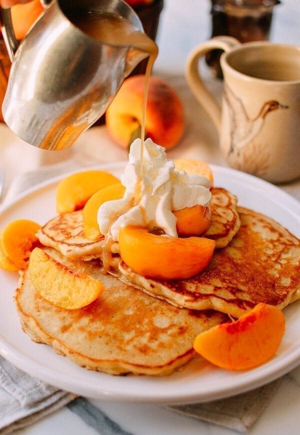 Peach Pancakes with Maple Cream Syrup, by bmeteor.aiodimecu.cf