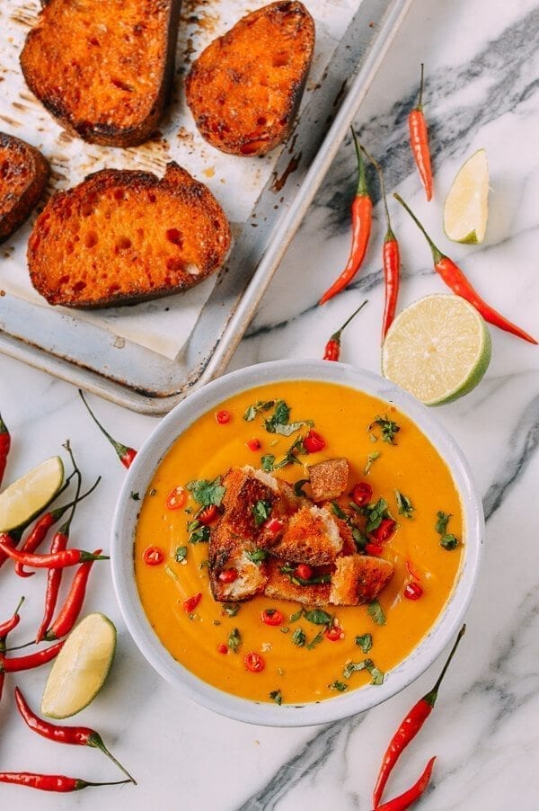 Curried Squash Soup with Red Curry Butter Croutons, by bmeteor.aiodimecu.cf
