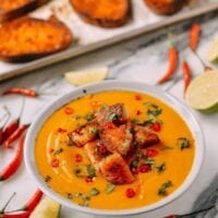 Curried Squash Soup with Red Curry Butter Croutons, by bmeteor.aiodimecu.cf