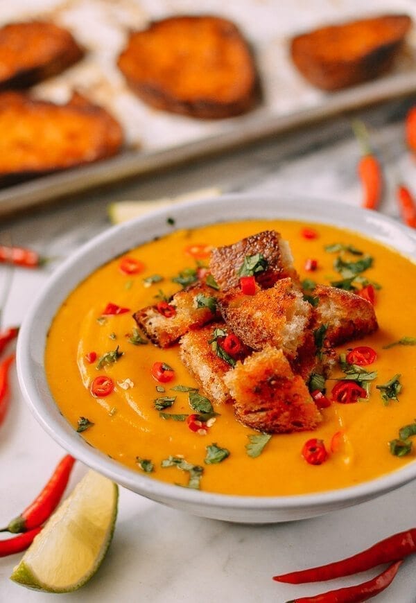 Curried Squash Soup with Red Curry Butter Croutons, by bmeteor.aiodimecu.cf
