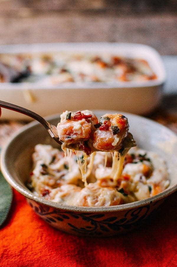 Baked Sweet Potato Gnocchi with Bacon and Sage, by bmeteor.aiodimecu.cf