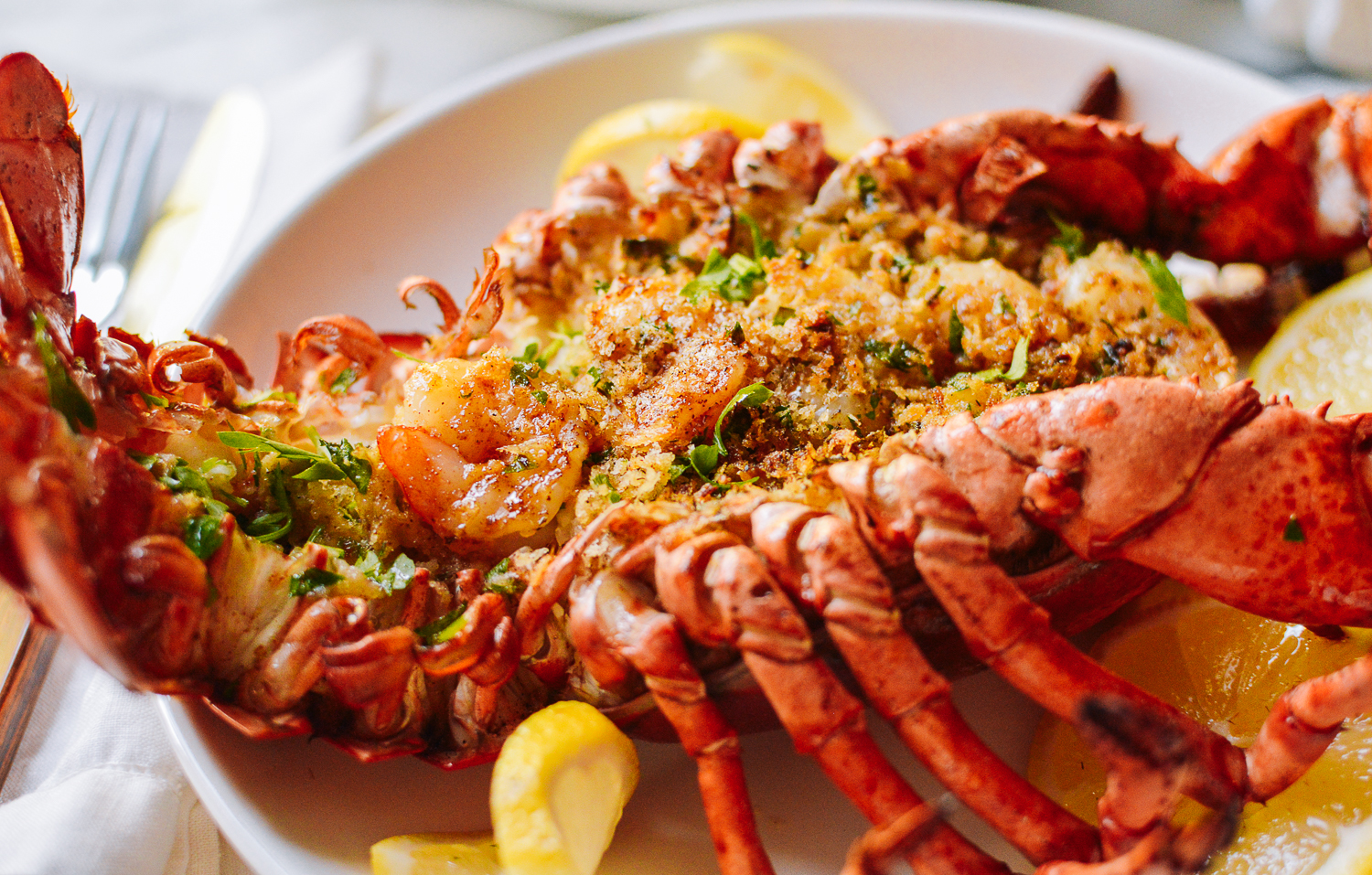 Baked Stuffed Lobster with Shrimp, by bmeteor.aiodimecu.cf