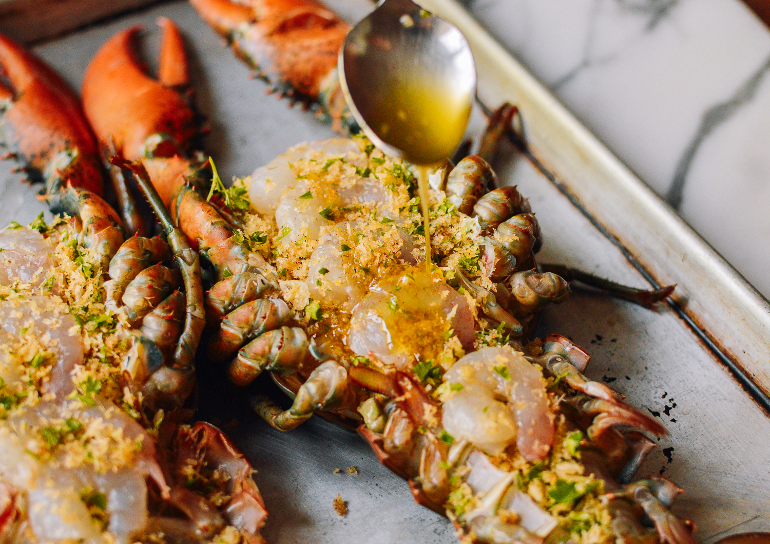Baked Stuffed Lobster with Shrimp, by bmeteor.aiodimecu.cf