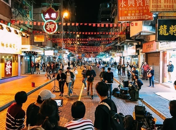 Hong Kong Filming