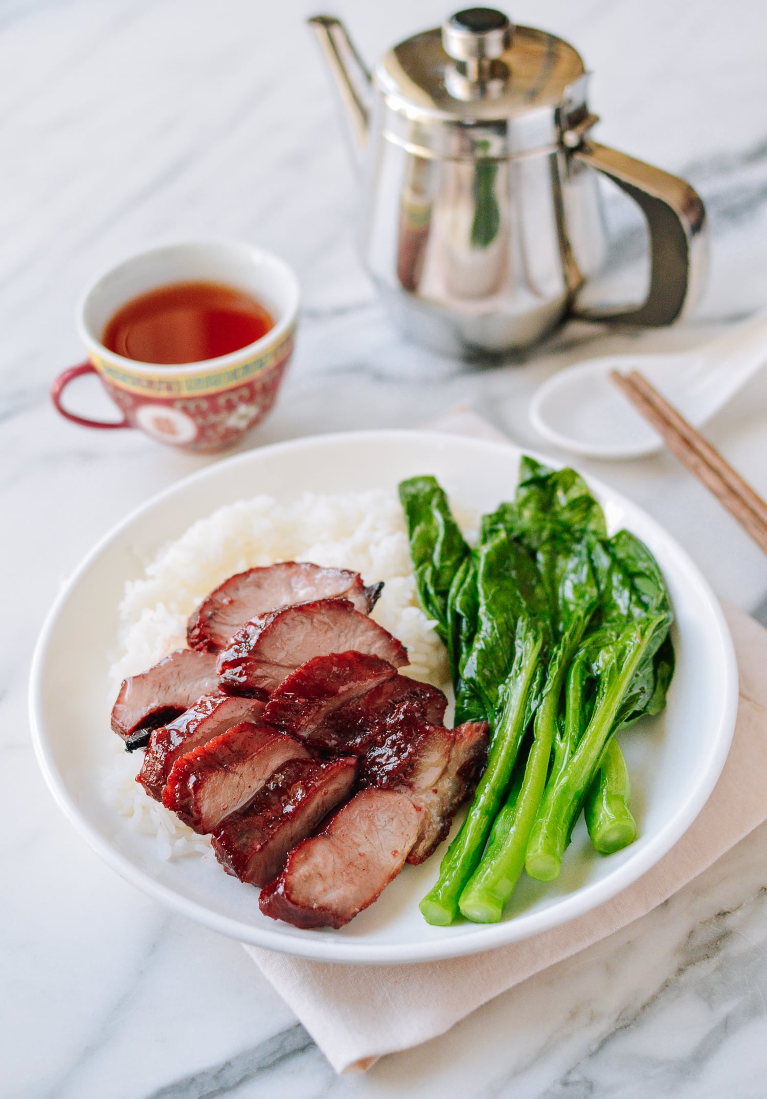 Char Siu Rice Plate with Greens, bmeteor.aiodimecu.cf
