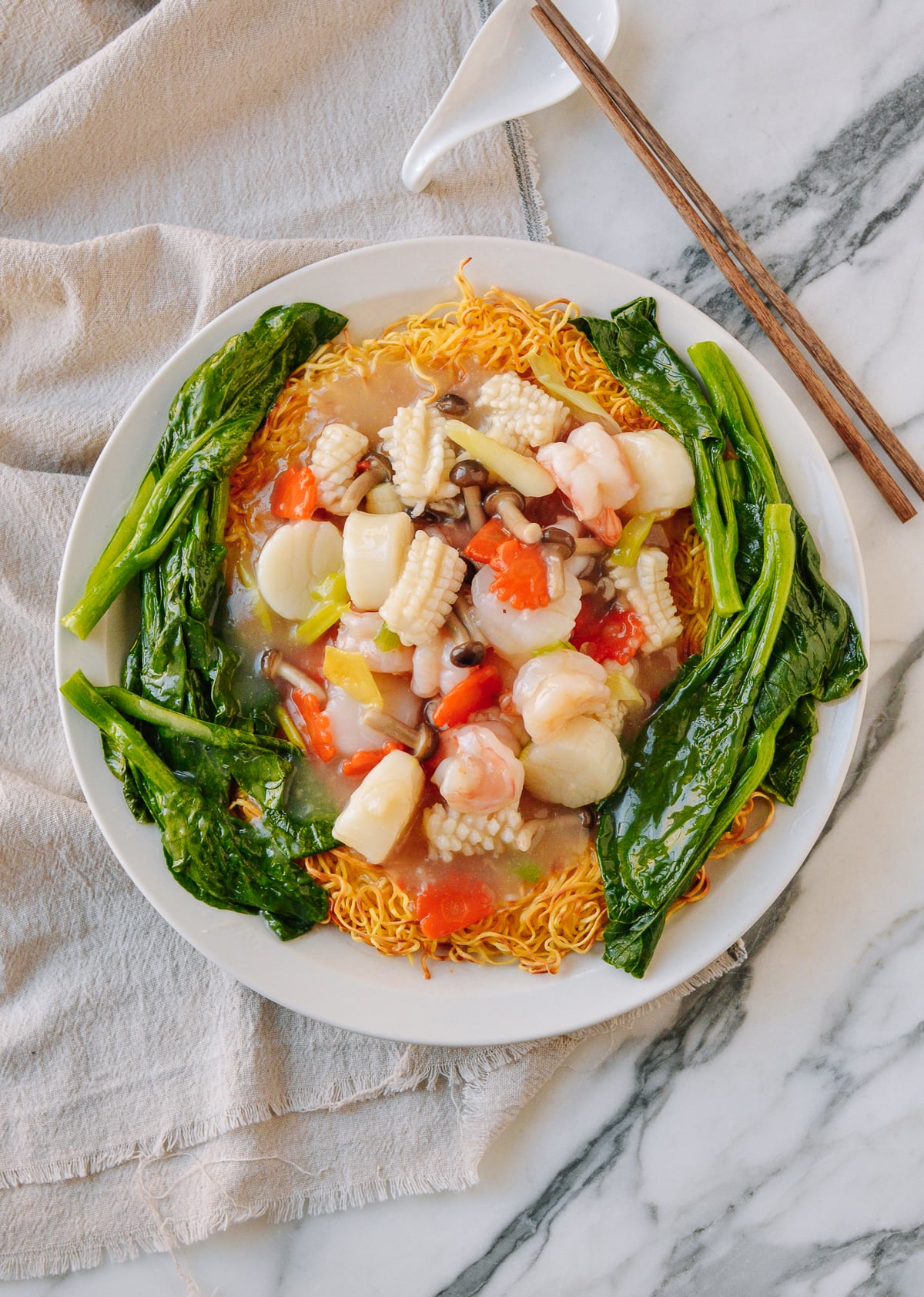 Restaurant-Style Seafood Pan-Fried Noodles, bmeteor.aiodimecu.cf
