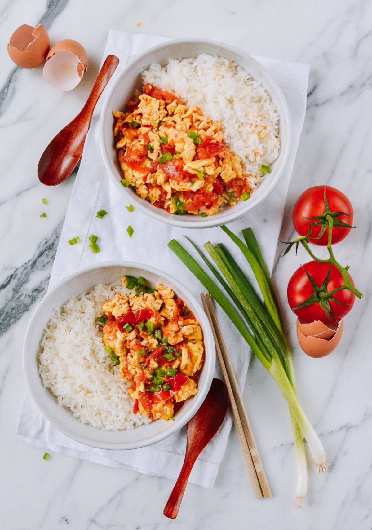Bowls of Chinese Tomato Egg with Rice, bmeteor.aiodimecu.cf