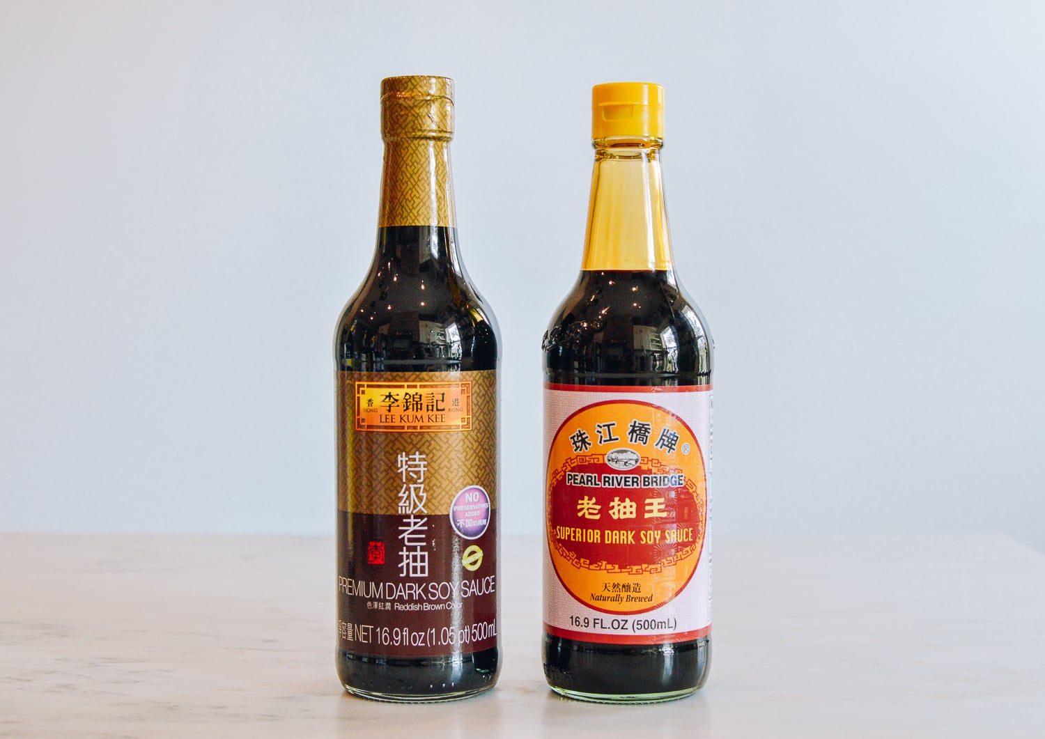 Lee Kum Kee Premium Dark Soy and Pearl River Bridge superior dark soy sauce, bmeteor.aiodimecu.cf