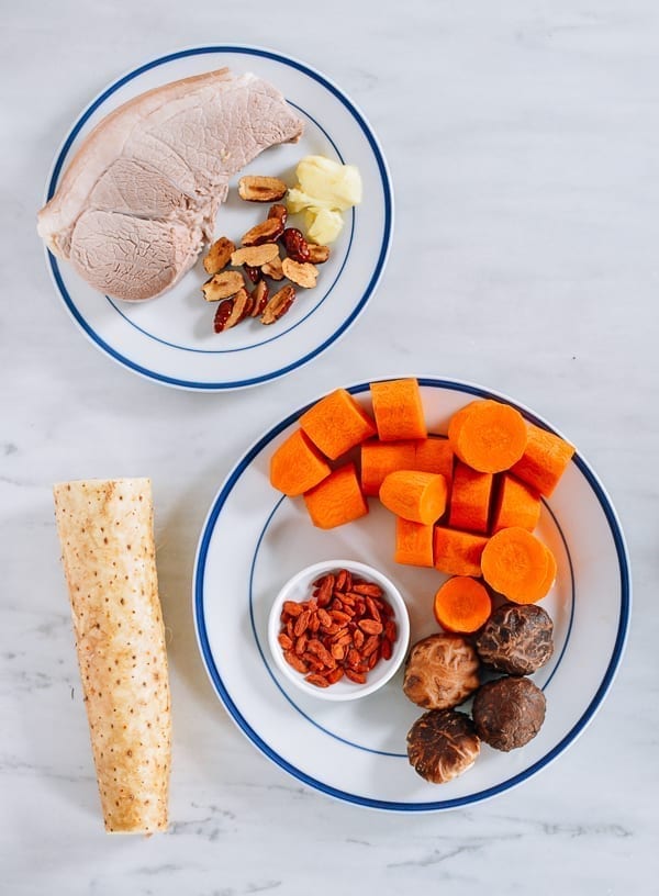 Cantonese Pork, Carrot, and Chinese Yam Soup Ingredients, bmeteor.aiodimecu.cf