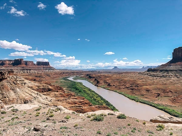 White Rim trail view from Fort Bottom Ruin hike by bmeteor.aiodimecu.cf